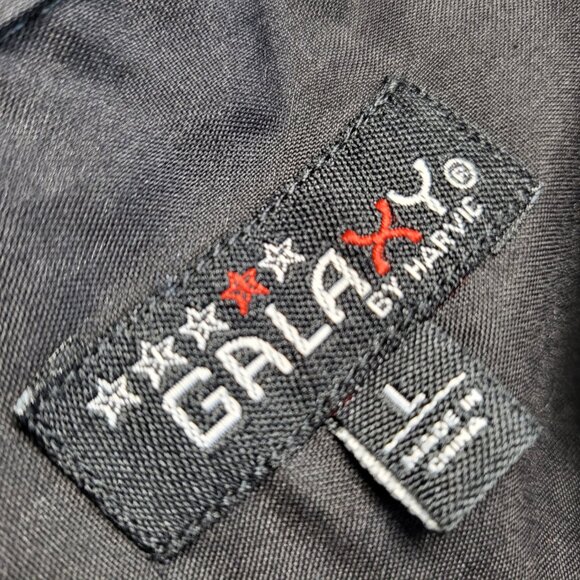 Galaxy by Harvic Shirt Button Up Mens Large Slim Fit Long Sleeve Check - Picture 5 of 16